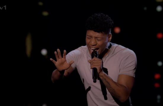 Lascel won the hearts of four judges in The Voice