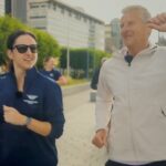 jogging along and telling story