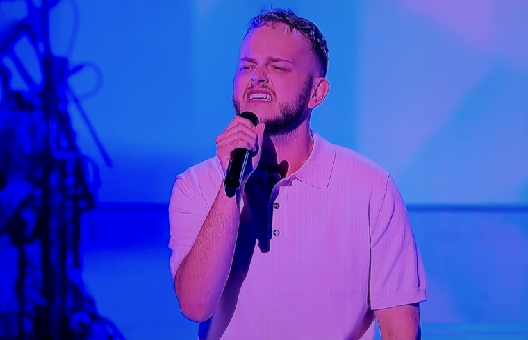 The Voice: Aaron James winner with Kelly Rowland