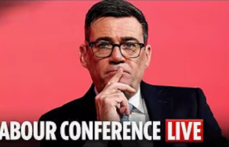 LIVE: Andy Burnham speech at Labour Party conference