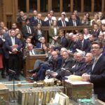 Andy Burnham addresses parliament