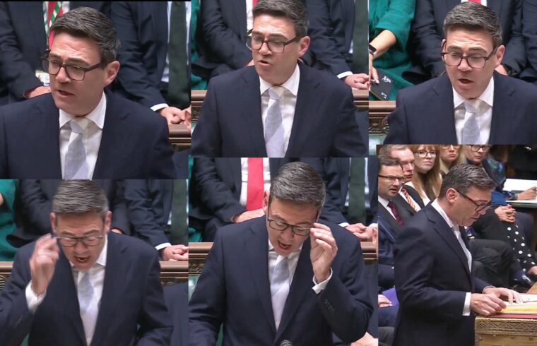 Live: Andy Burnham pledges to bring back hope