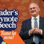 Ed Davey makes keynote speech Liberal Democrat Autumn conference