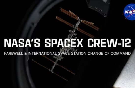 Nasa's SpaceX Crew-12 Farewell and ISS Change of Command