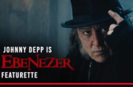 Johnny Depp is Ebenezer