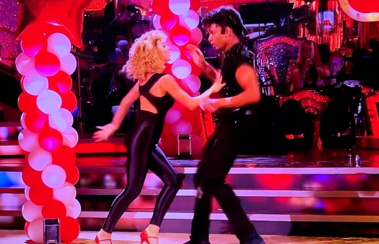 Strictly at the movies - Cach and Maddie smash Grease