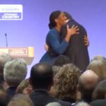 first to embrace Kemi her husband Hamish