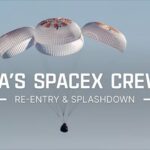 Nasa's SpaceX Crew-12 / re-entry and splashdown