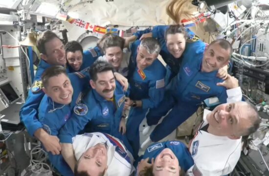 Nasa's SpaceX Crew-12 Farewell and ISS Change of Command